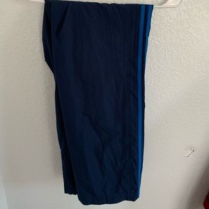 Old school blue adidas sweat pants